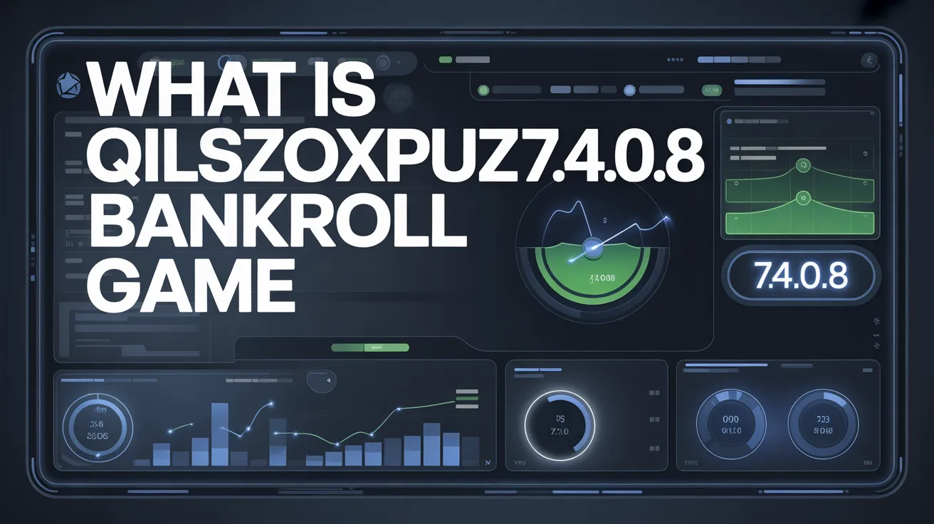 Unveiling the Strategic Depth of What Is Qilszoxpuz7.4.0.8 Bankroll Game
