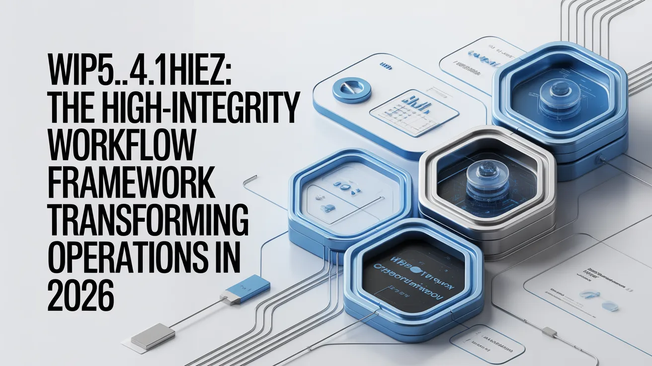 wip5.4.1hiez: The High-Integrity Workflow Framework Transforming Operations in 2026